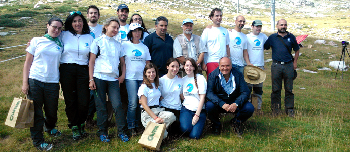 Javier Fernndez visita las labores de restauracin de hbitats en Alto Campoo