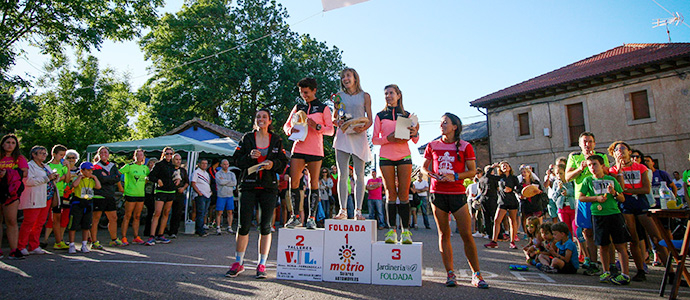 Javier Garca y Luca Santos se imponen en la III Carrera Popular de Foldada