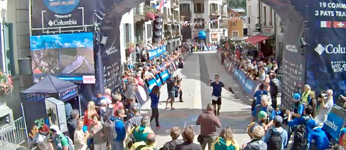 Javier De Mingo, 'finisher' en la Ultra Trail del Montblanc
