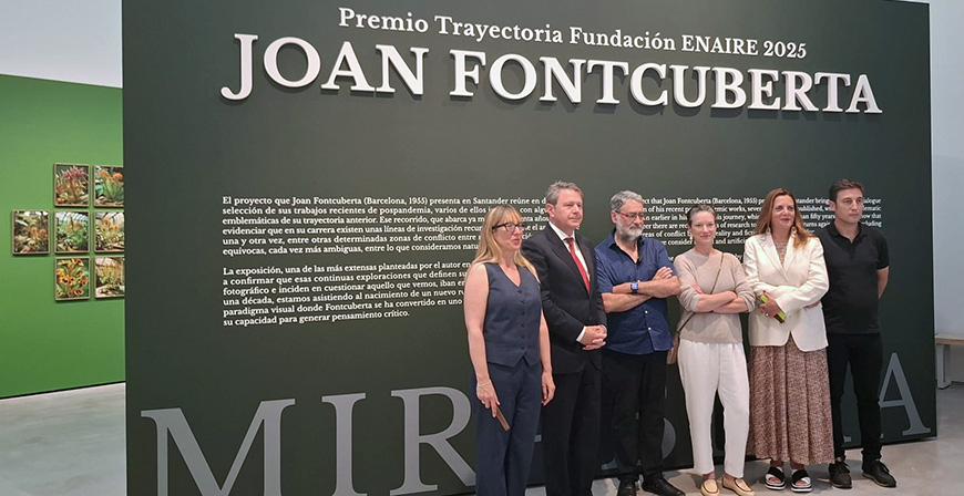 Joan Fontcuberta protagoniza la exposicin PHotoESPAA en las Naves de Gamazo