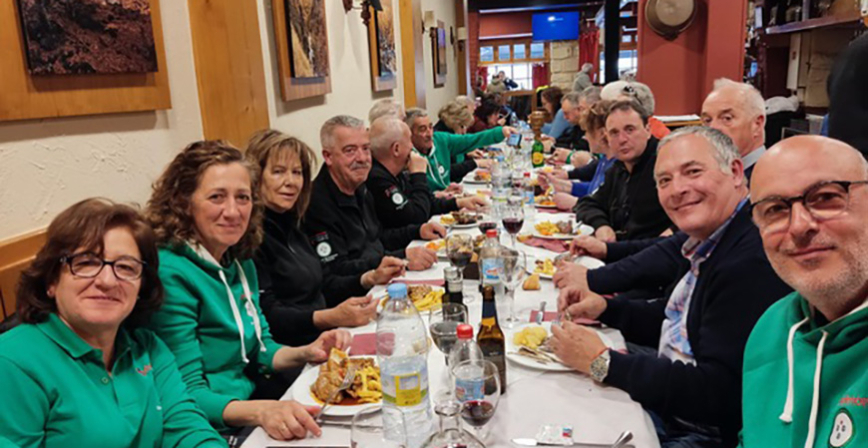 Jornada de convivencia entre los miembros del Grupo de Empresa de Reinosa Forgings & Castings de Petanca