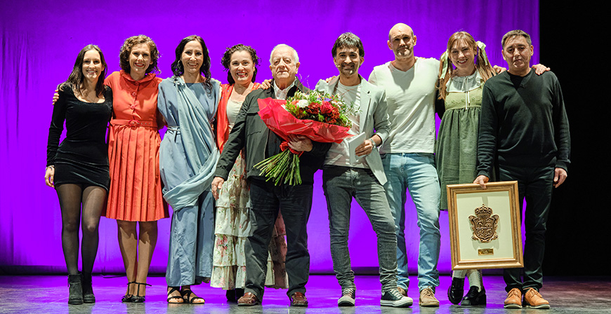 Jos Andrs Garca recibe un homenaje por una vida 