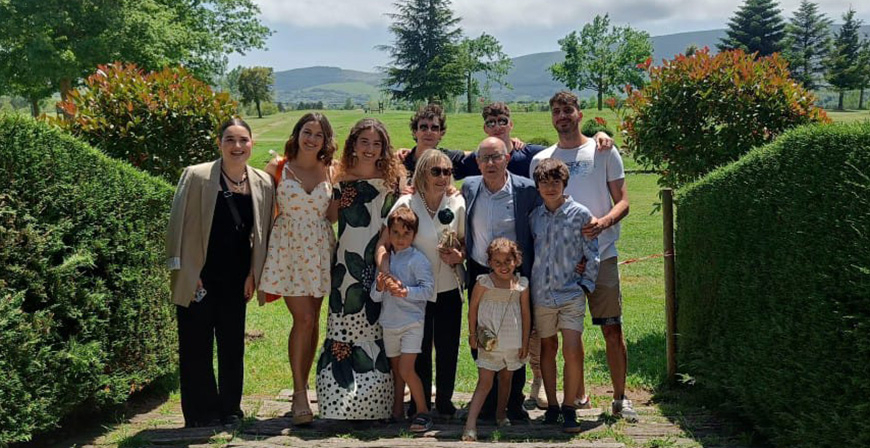Jos Antonio Fernndez Floranes y Mercedes Dez Herrero celebran sus bodas de diamante