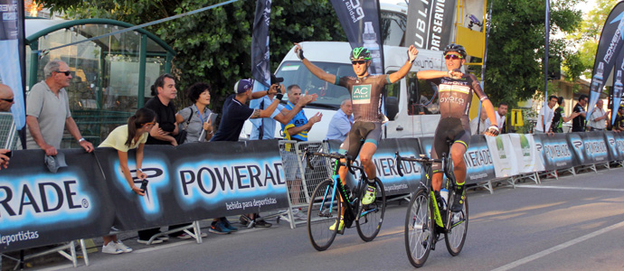 Jos Antonio Larrea y Francisco Torrella, campeones mster 30 en Reinosa