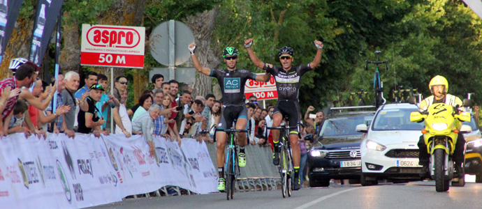 Jos Antonio Larrea y Francisco Torrella, campeones mster 30 en Reinosa