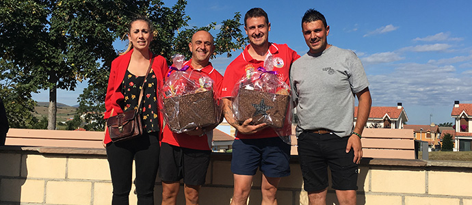 Jos y Fraile ganaron el torneo de petanca de Nestares