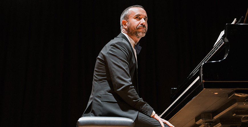 Jos Imhof abre este jueves la temporada del Palacio de Festivales con un recital de piano