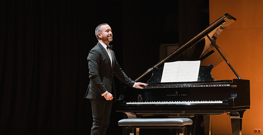 Jose Imhof despedir el ao con un concierto de piano en Reinosa