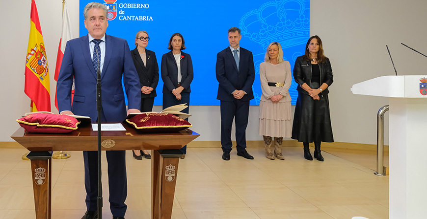 Jos� Luis Lopez Vielba toma posesi�n como nuevo director general de Turismo y Hosteler�a del Gobierno de Cantabria