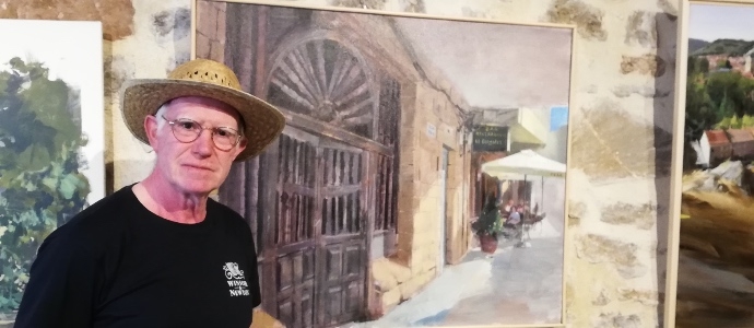  Juan Antonio Piedrahita gana el XVII Certamen Nacional de Pintura Rpida de Aguilar de Campoo 