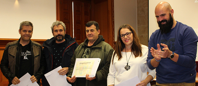 Juan Garca recoge su premio como ganador del Rally Fotogrfico 2017
