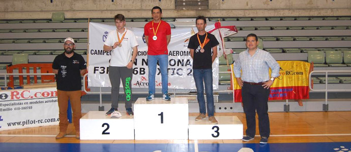 Juan Robledo, plata en el Nacional de Aeromodelismo F3P