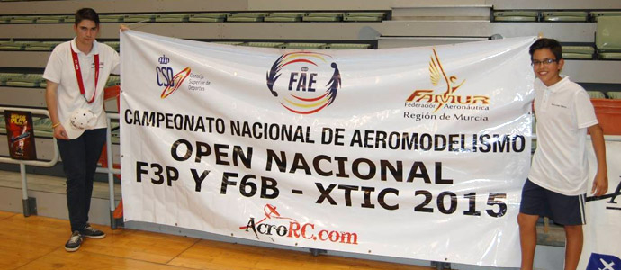 Juan Robledo, plata en el Nacional de Aeromodelismo F3P