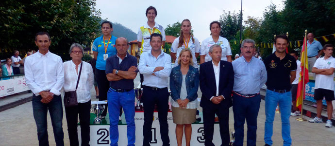 Judit Bueno, campeona de Espaa de Bolos
