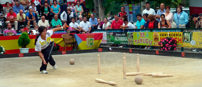 Judit Bueno, campeona de Espaa de Bolos
