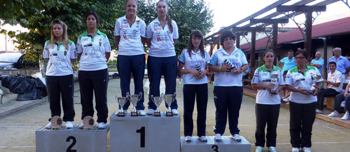 Judit Bueno y Laura Abascal, subcampeonas del Regional de Peas por parejas