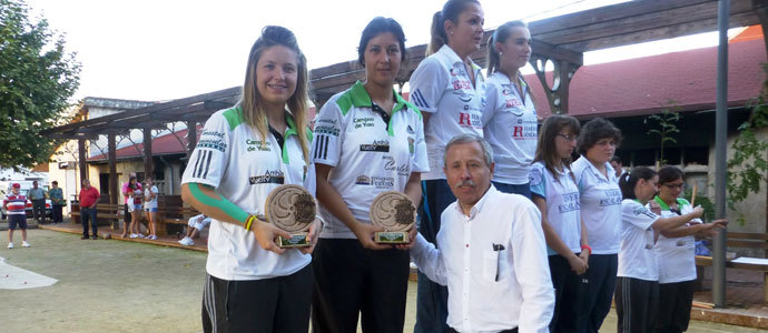 Judit Bueno y Laura Abascal, subcampeonas del Regional de Peas por parejas