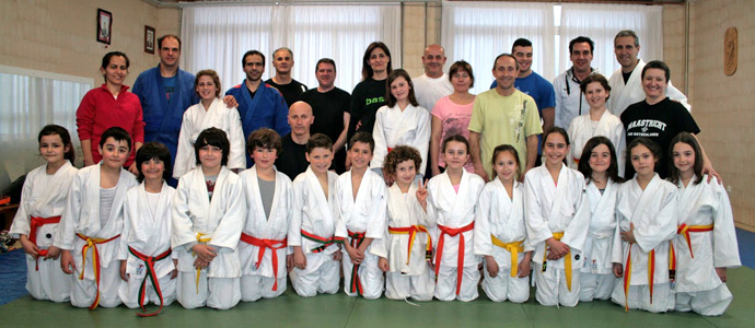 Judo en familia