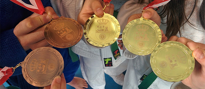 Los judocas campurrianos consiguen cuatro medallas en el Campeonato de Cantabria Cadete