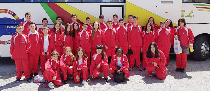 Los judocas del Menesiano SJ compitieron con Cantabria en el Campeonato de Espaa Escolar de Judo