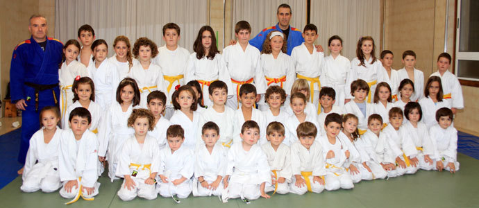 Los judokas del San Jos participaron en la Gala de Navidad