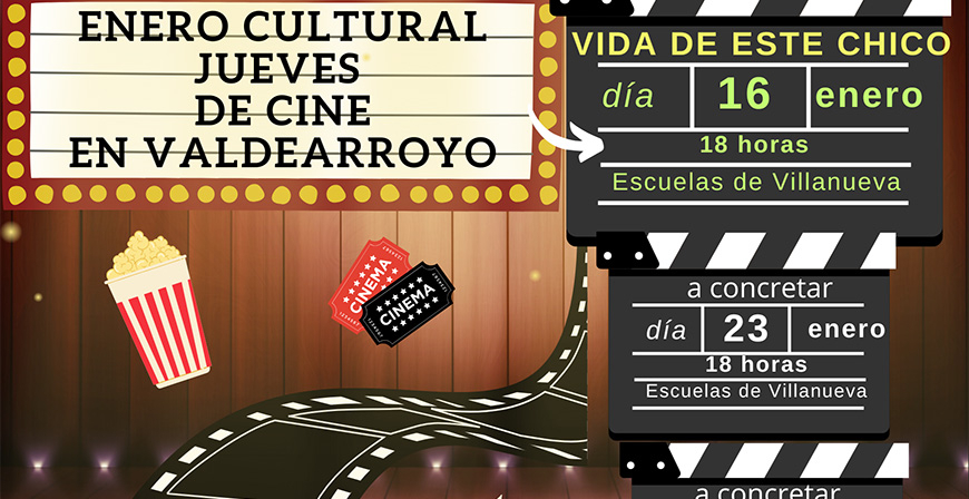 'Jueves de Cine en Valdearroyo', un enero de cultura y entretenimiento con una proyeccin a la semana 