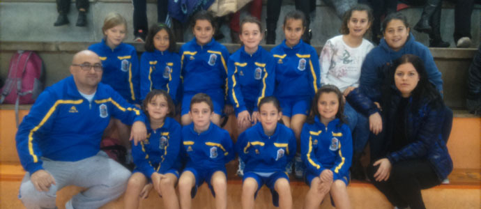 Las jugadoras de Enmedio disfrutan del Baby Basket