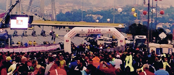 Julin Macho, octavo en el maratn de Estambul