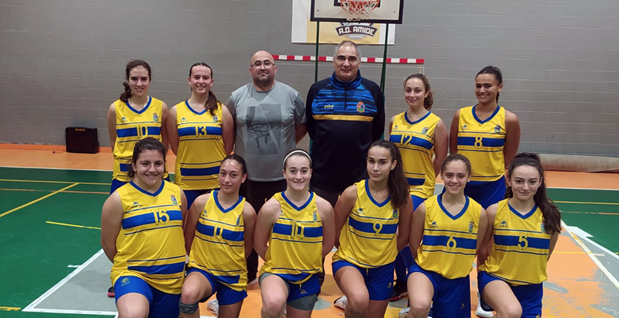 Las jnior recuperan las buenas sensaciones y se imponen al Amide 