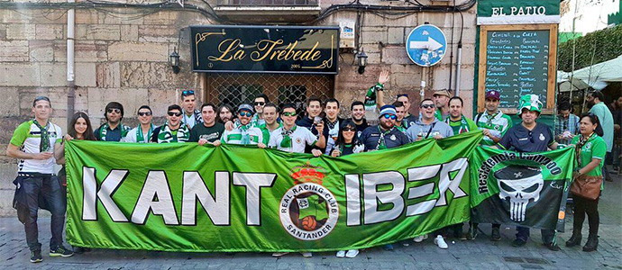 Juntos para apoyar al Racing en Aranda de Duero