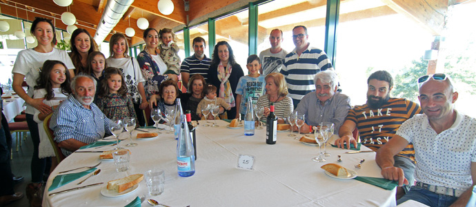 Juntos para celebrar los 103 aos de Brgida Garca