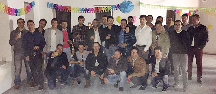 Juntos para decir adis a la soltera