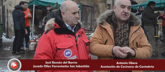 El jurado explica el desarrollo del Concurso de ollas ferroviarias de San Sebastin