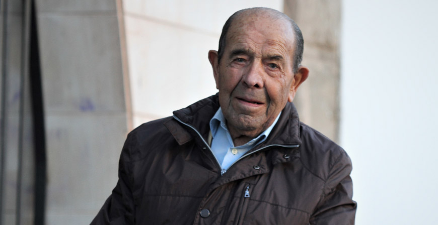 Justino Prez, 102 aos de vitalidad