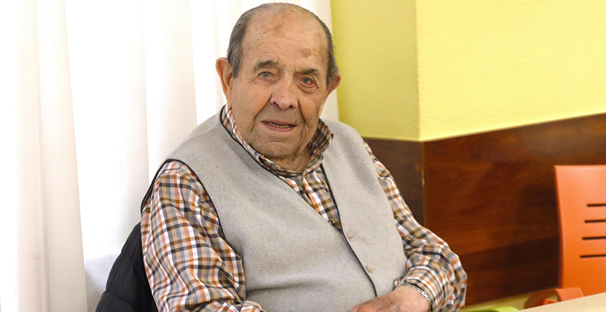 Justino P�rez cumple 106 a�os, una lecci�n de vida