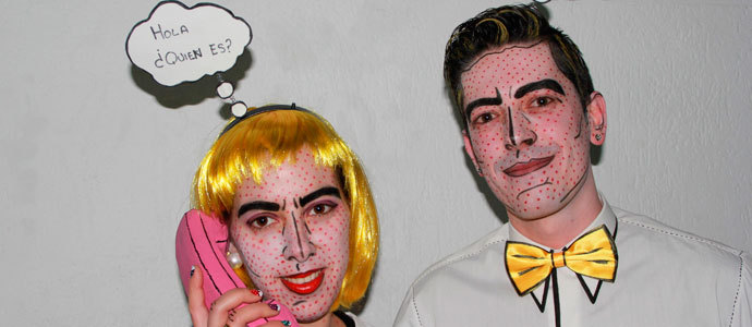 El kit de Lego y una pareja 'pop art', ganadores del concurso de disfraces de Reinosa
