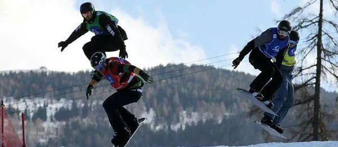 Laro Herrero, sptimo en el Mundial de Snowboard Cross