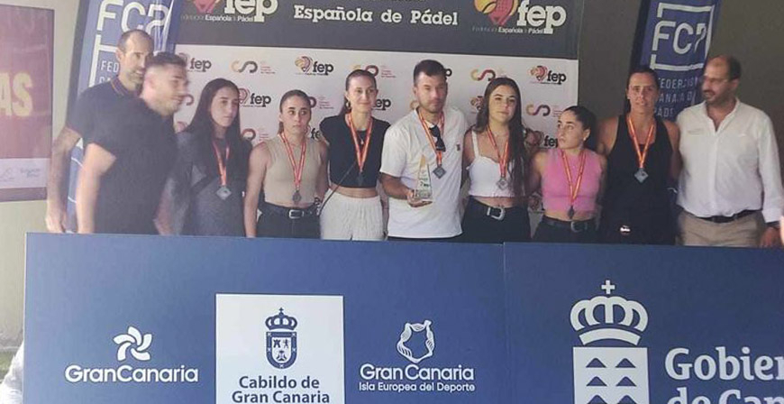 Laura y Carmen Garca Manjn, subcampeonas de la Copa de Espaa de Pdel de Primera categora 