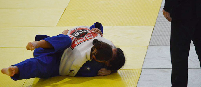 Lidia Jorrn y Luca Mantilla logran el sptimo puesto en la Copa Espaa Infantil de Judo