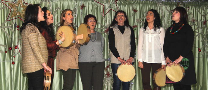 'El Liguerucu' y 'El Mimbral' cantaron a la Navidad