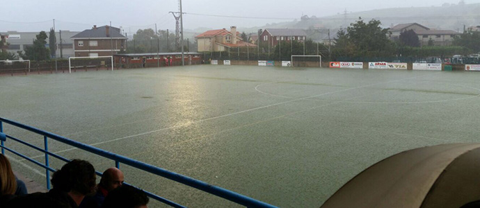 La lluvia provoca la suspensin del partido del Naval en casa de la SD Revilla