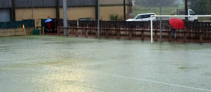 La lluvia provoca la suspensin del partido del Naval en casa de la SD Revilla