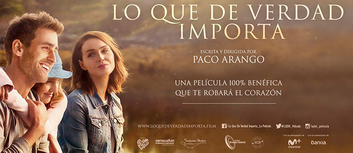 'Lo que de verdad importa', cine solidario en el Teatro Principal