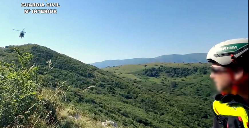 Localizado el cuerpo del senderista desaparecido ayer cuando realizaba una ruta en Ramales de la Victoria
