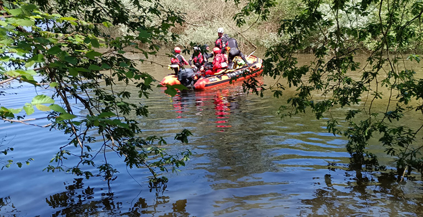 Localizado sin vida el pescador desaparecido en el embalse de Palombera