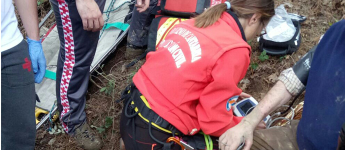Localizan al hombre desaparecido anoche en Sarn