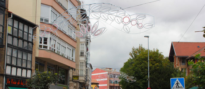 Luces que anuncian fiestas