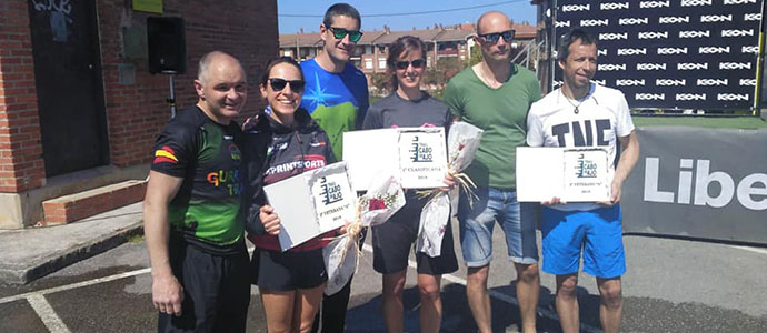 Luca Ibez conquist el Trail Cabo de Ajo