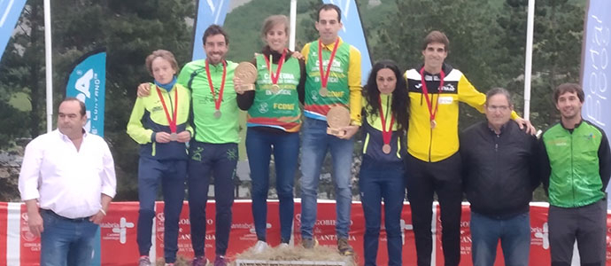 Luca Ibez revalida su ttulo de campeona de Cantabria de kilmetro vertical