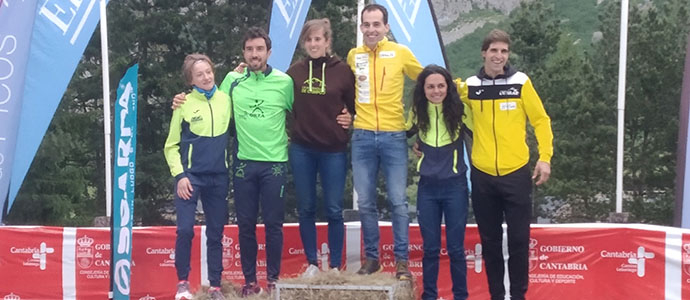 Luca Ibez revalida su ttulo de campeona de Cantabria de kilmetro vertical